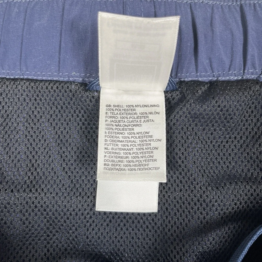 The North Face Shorts Mens Medium Blue Lined Belted River Hiking Outdoors Cargo